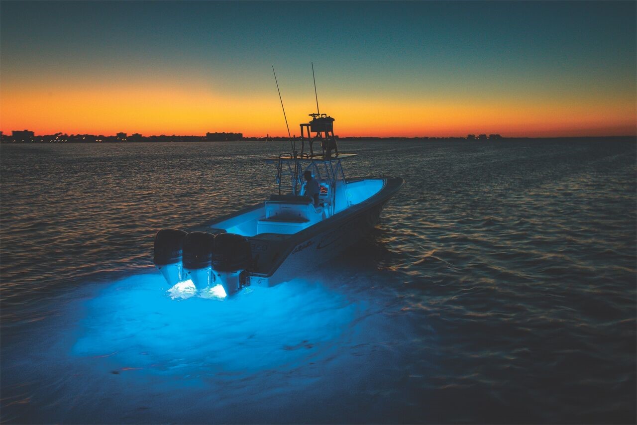 Underwater boat lights